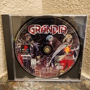 Game - Grandia (DISC 2 ONLY) - PS1 - Game Arts